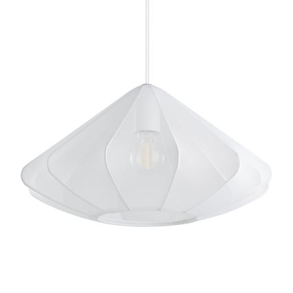 Eglo - Luster na sajli 1xE27/40W/230V pr. 42,5 cm bijela