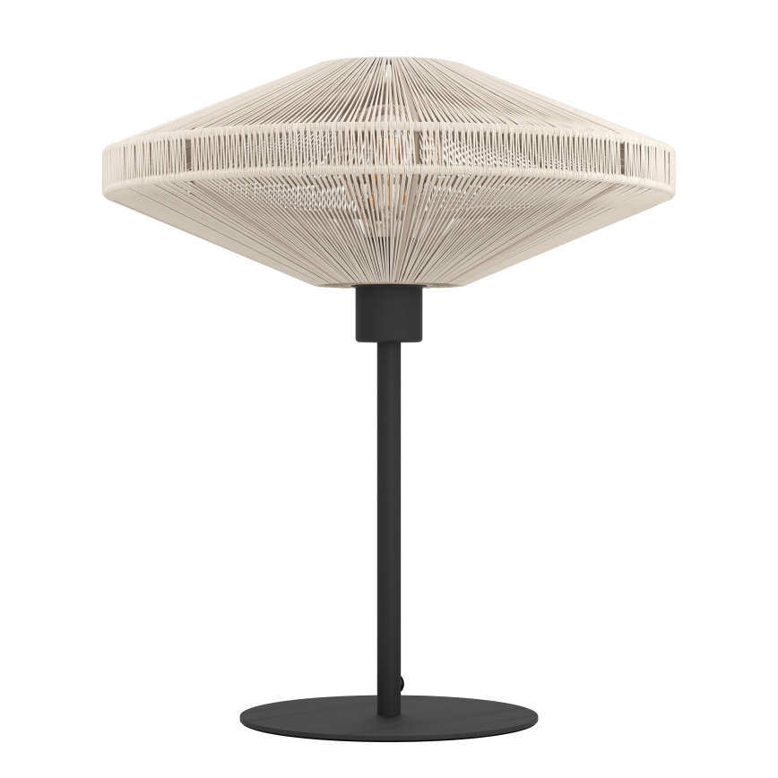 Eglo - Stolna lampa 1xE27/40W/230V krem boje