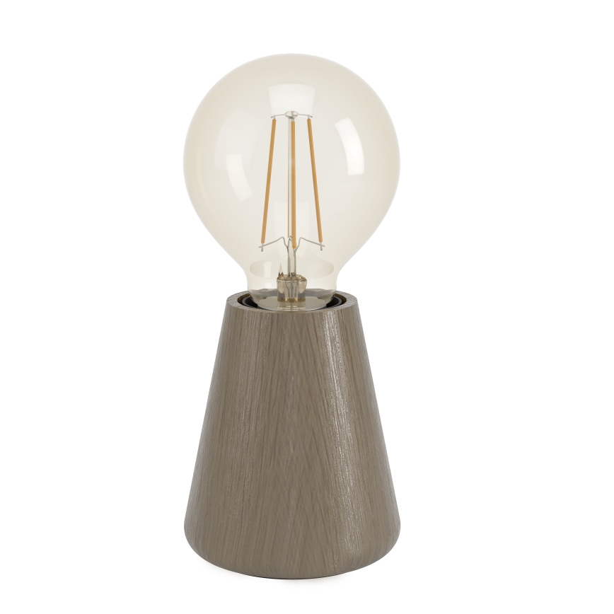 Eglo - Stolna lampa 1xE27/40W/230V smeđa