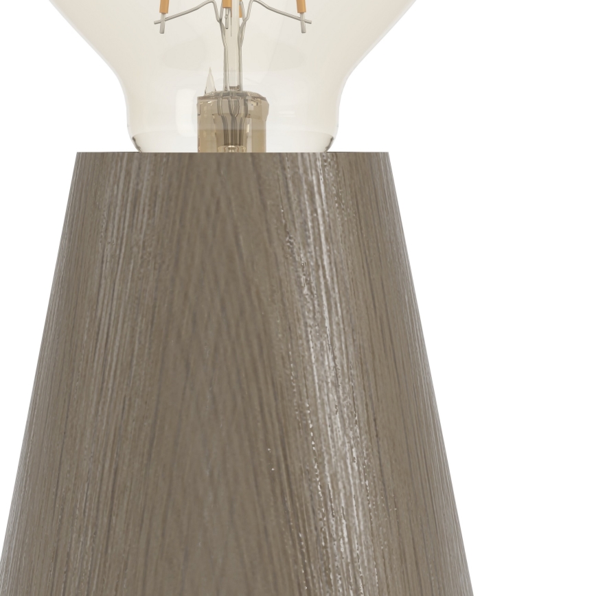 Eglo - Stolna lampa 1xE27/40W/230V smeđa