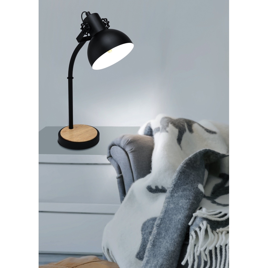 Eglo - Stolna lampa 1xE27/28W/230V - FSC certificirano
