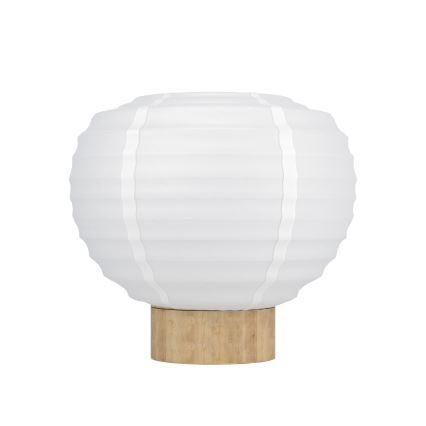 Eglo - Stolna lampa 1xE27/40W/230V bijela/bež