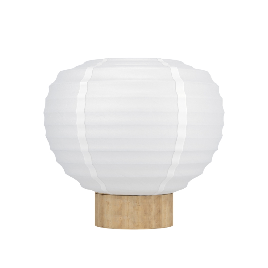 Eglo - Stolna lampa 1xE27/40W/230V bijela/bež