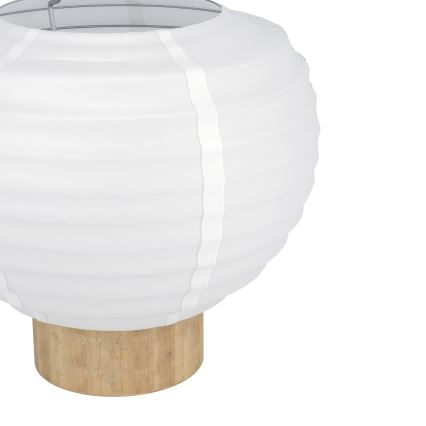 Eglo - Stolna lampa 1xE27/40W/230V bijela/bež