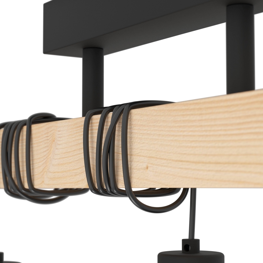 Eglo - Nadgradni luster TOWNSHEND 3xE27/60W/230V - FSC certificirano