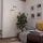 Eglo 44083 - Podna lampa TOWNSHEND 2xE27/10W/230V bijela