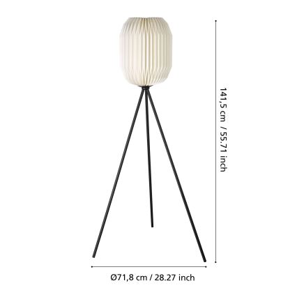 Eglo - Podna lampa 1xE27/40W/230V