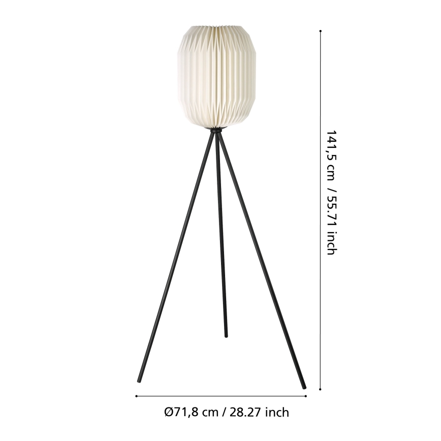 Eglo - Podna lampa 1xE27/40W/230V
