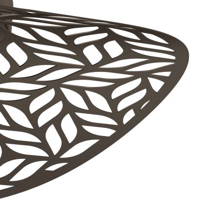 Eglo - Stropna svjetiljka 1xE27/60W/230V, promjer 40 cm, brončana