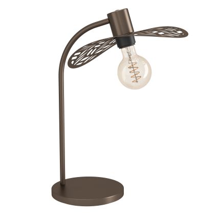 Eglo - Stolna lampa 1xE27/60W/230V brončana