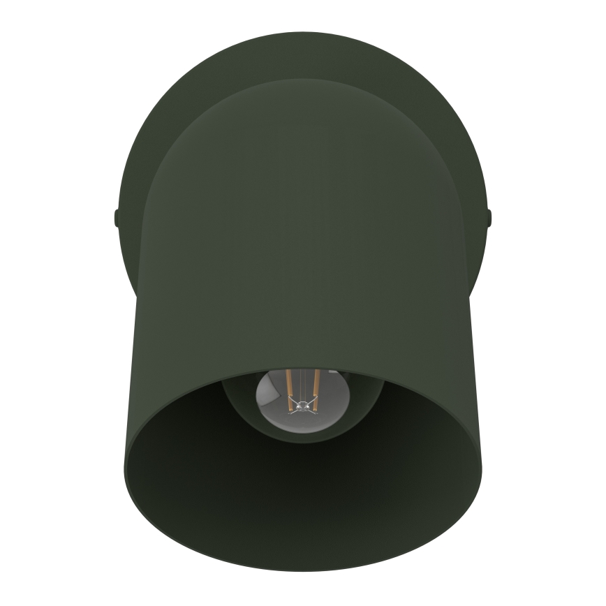 Eglo - Zidna reflektorska svjetiljka 1xE14/40W/230V zelena