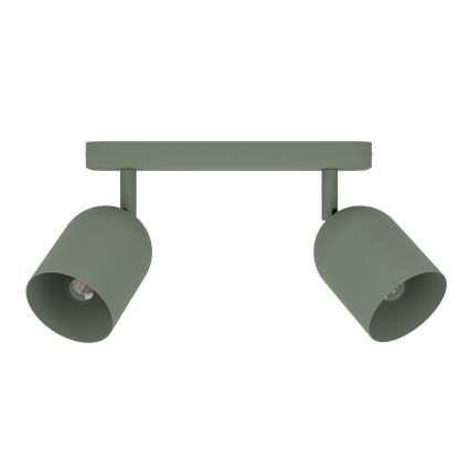Eglo - Stropna spot svjetiljka 2xE14/40W/230V zelena