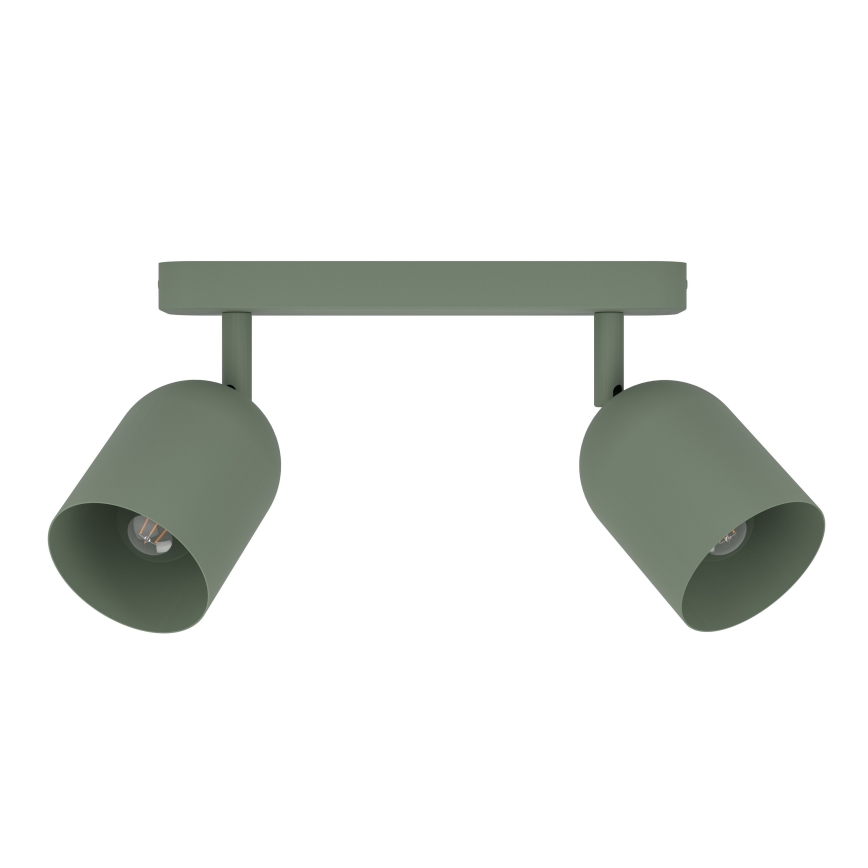Eglo - Stropna spot svjetiljka 2xE14/40W/230V zelena