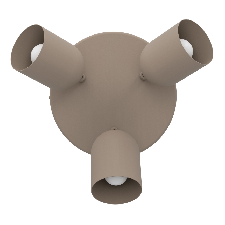 Eglo - Spot svjetiljka 3xE14/40W/230V Ø 25 cm bež