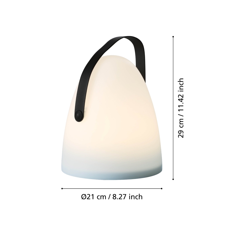 Eglo 48841 - LED Vanjska stolna lampa COLLIRADOS LED/3xAA IP44