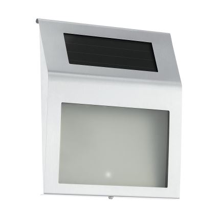Eglo 48875 - LED Solarni kućni broj LED/1,2W/1,2V 300 mAh IP44 mat krom