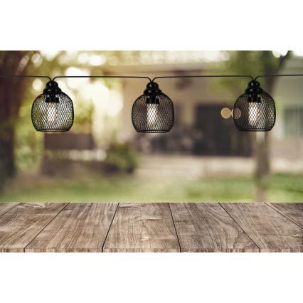 Eglo 48964 - LED solarni lanac 8xLED/3m 600 mAh IP44