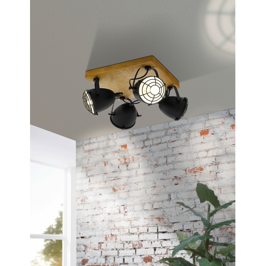 Eglo 49079 - Spot svjetiljka GATEBECK 4xE14/40W/230V