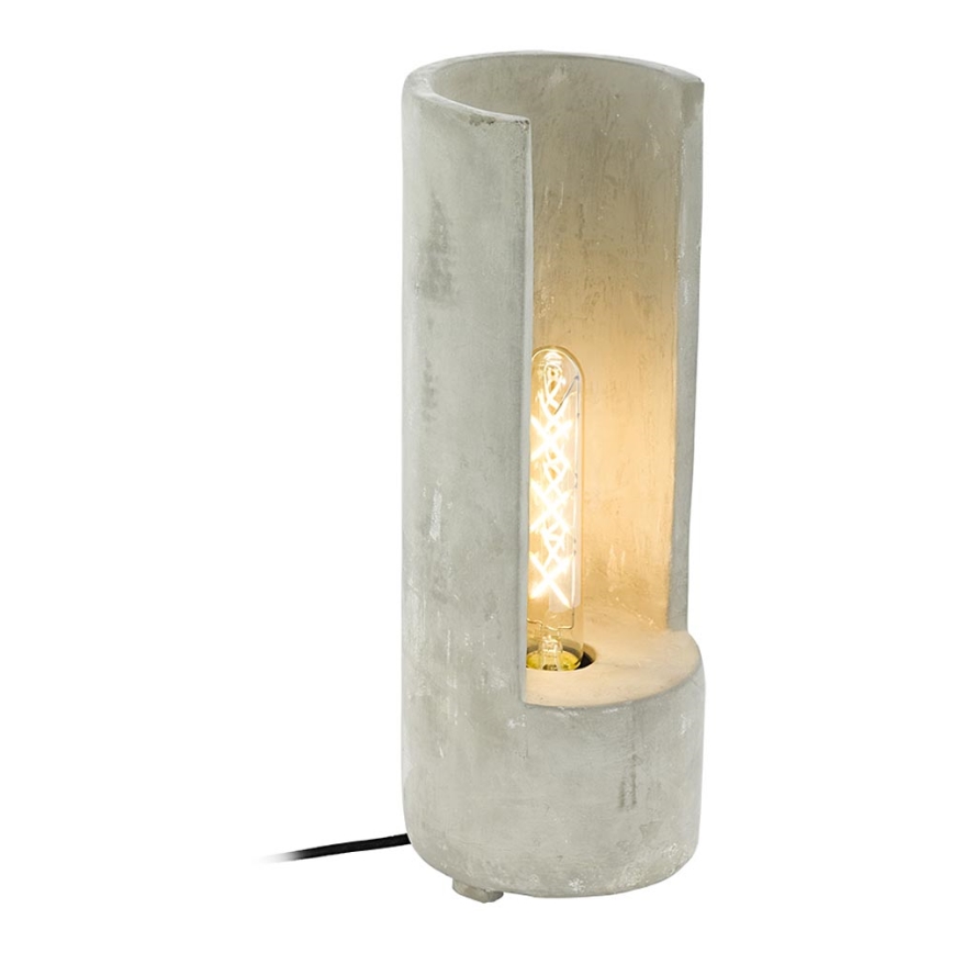 Eglo 49112 - Stolna lampa LYNTON 1xE27/60W/230V beton