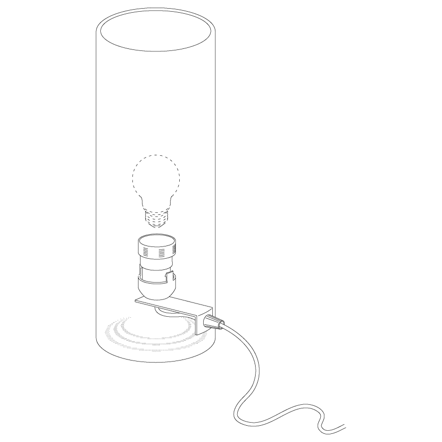 Eglo - Stolna lampa 1xE27/60W/230V