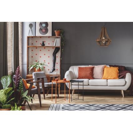 Eglo 49724 - Luster na lancu KINROSS 1xE27/60W