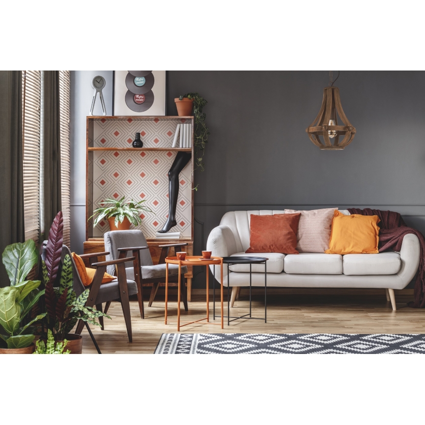 Eglo 49724 - Luster na lancu KINROSS 1xE27/60W