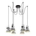 Eglo 49732 - Luster na sajli BARNSTAPLE 6xE27/40W/230V pauk