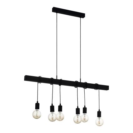 Eglo - Viseća svjetiljka TOWNSHEND 6xE27/60W/230V