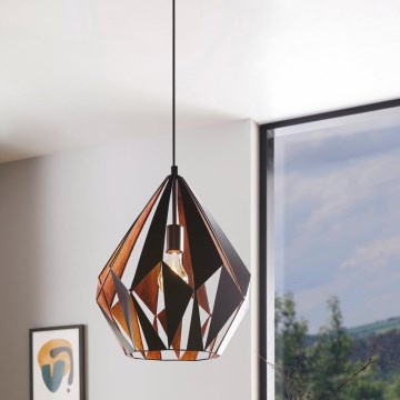 Eglo 49878 - Viseća svjetiljka CARLTON 1 1xE27/60W/230V