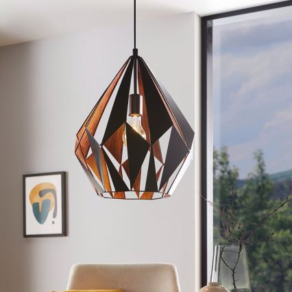 Eglo - Viseća svjetiljka 1xE27/60W/230V