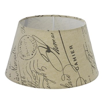 Eglo 49987 - Tekstilni abažur za podnu lampu VINTAGE E14/E27 promjera 25 cm