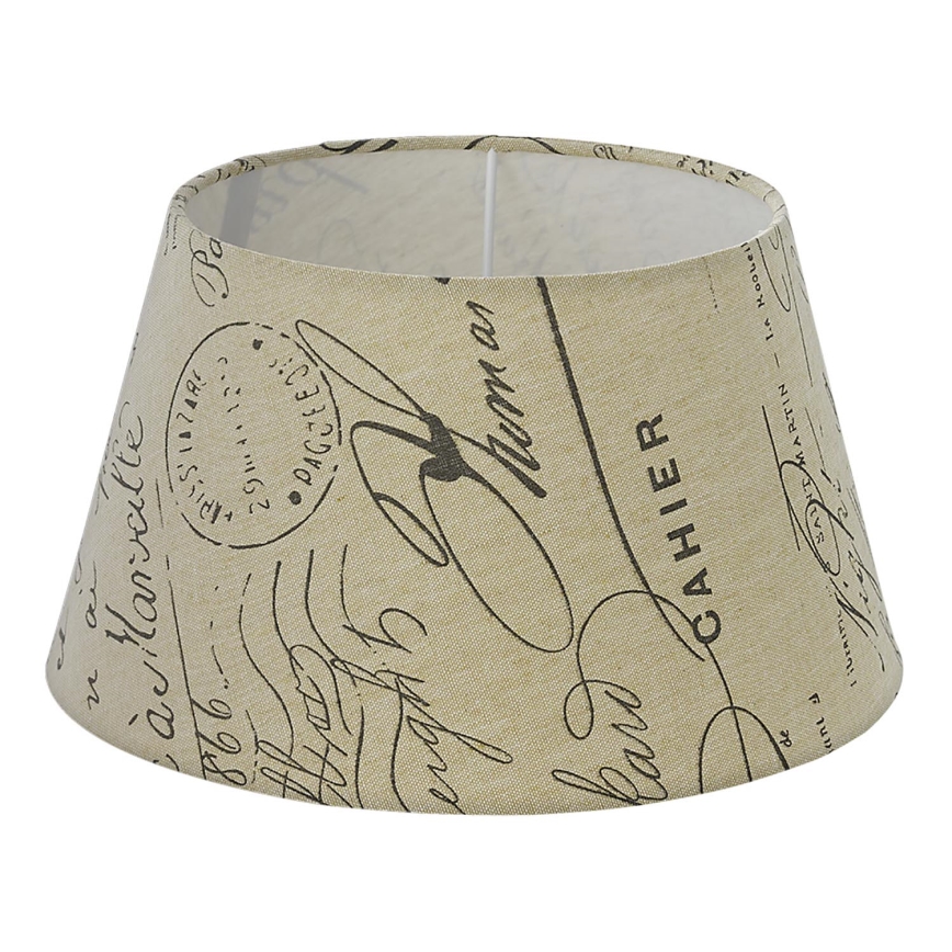 Eglo 49987 - Tekstilni abažur za podnu lampu VINTAGE E14/E27 promjera 25 cm
