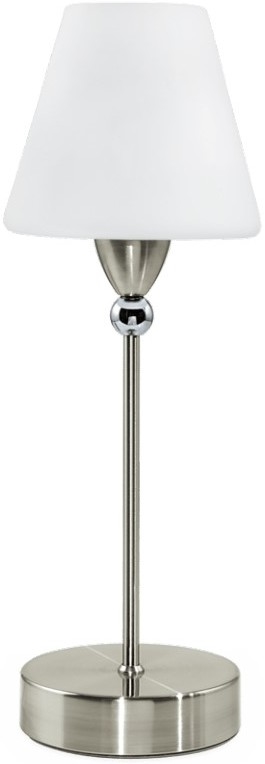 Eglo 54213 - Stolna lampa 1xE14/40W/230V mat krom