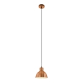Eglo 54513 - LED luster na sajli 1xE27/6W/230V bakreni