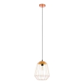 Eglo 54679 - LED viseća svjetiljka na sajli NATUR 1xE27/4W/230V u boji bakra