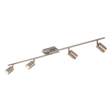 Eglo 54684 - LED spot svjetiljka 4xGU10/5W/230V matni krom