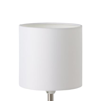 Eglo 54744 - Stolna lampa ANADIA 1xE14/40W/230V bijela/mat krom