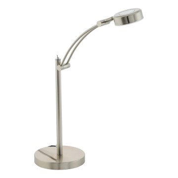 Eglo 54873 - LED Stolna lampa LED/6W/230V 3000K mat krom