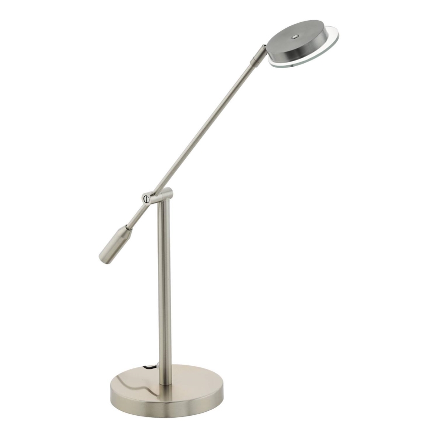 Eglo 54876 - LED Stolna lampa LED/6,5W/230V 3000K mat krom