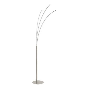 Eglo 54973 - LED podna svjetiljka s mogućnošću prigušivanja 3xLED/6,3W/230V matni krom