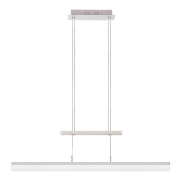 Eglo 55095 - LED luster na sajli s mogućnošću prigušivanja LED/18W/230V matni krom