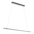 Eglo 55097 - LED luster na kabelu s mogućnošću prigušivanja 2xLED/9W/230V matirani krom