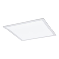Eglo 55148 - LED RGBW prigušivo stropno svjetlo LED/12W/230V 2700-6500K 45x45 cm bijela + daljinski upravljač