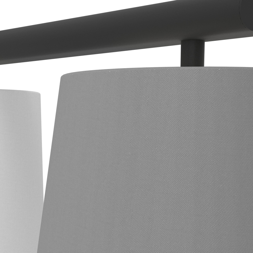 Eglo 55207 - LED viseći luster na sajli ALMEIDA 3xE14/25W/230V siva