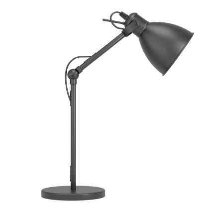 Eglo 55251 - Stolna lampa PRIDDY 1xE27/40W/230V crna