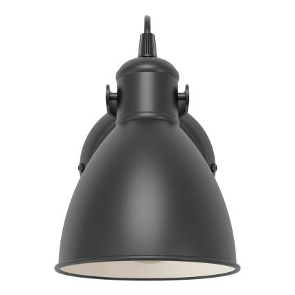 Eglo 55261 - Zidna svjetiljka PRIDDY 1xE27/40W/230V crna