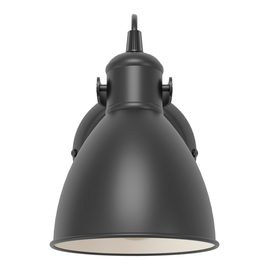 Eglo 55261 - Zidna svjetiljka PRIDDY 1xE27/40W/230V crna