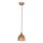 Eglo 55284 - Viseća svjetiljka na sajli CORETTO 1xE27/60W/230V bakrena