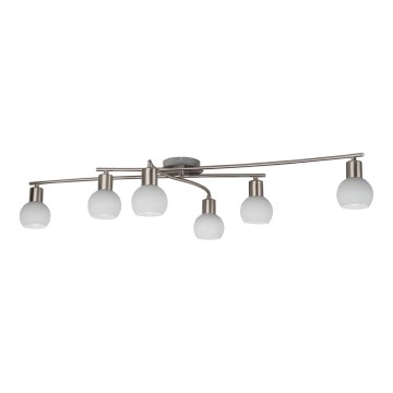 Eglo 55449 - LED reflektorska svjetiljka 6xE14/4W/230V matni krom