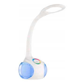 Eglo 55687 - LED RGBW stolna svjetiljka s mogućnošću prigušivanja LED/4,16W/230V bijela